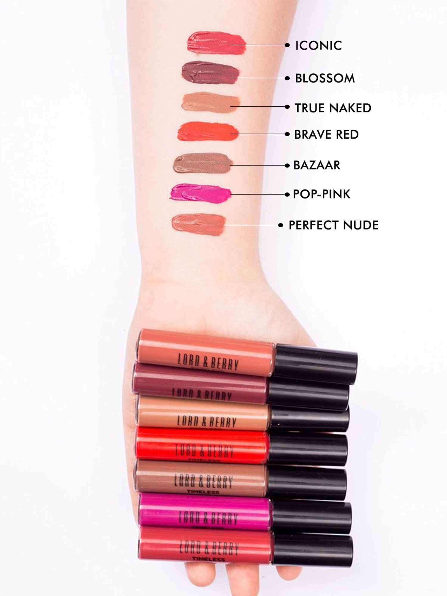 Lord & Berry Timeless Kissproof Lipstick Perfect Nude - 7 ml