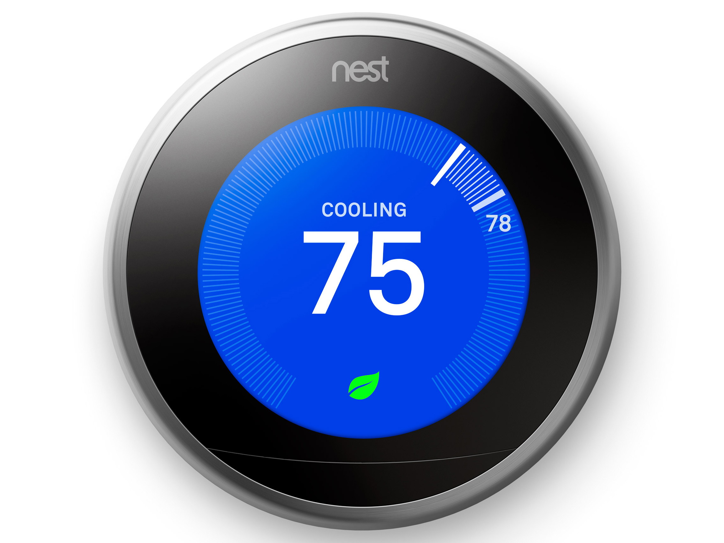 Nest Learning Thermostat - 3rd Generation, Stainless Steel