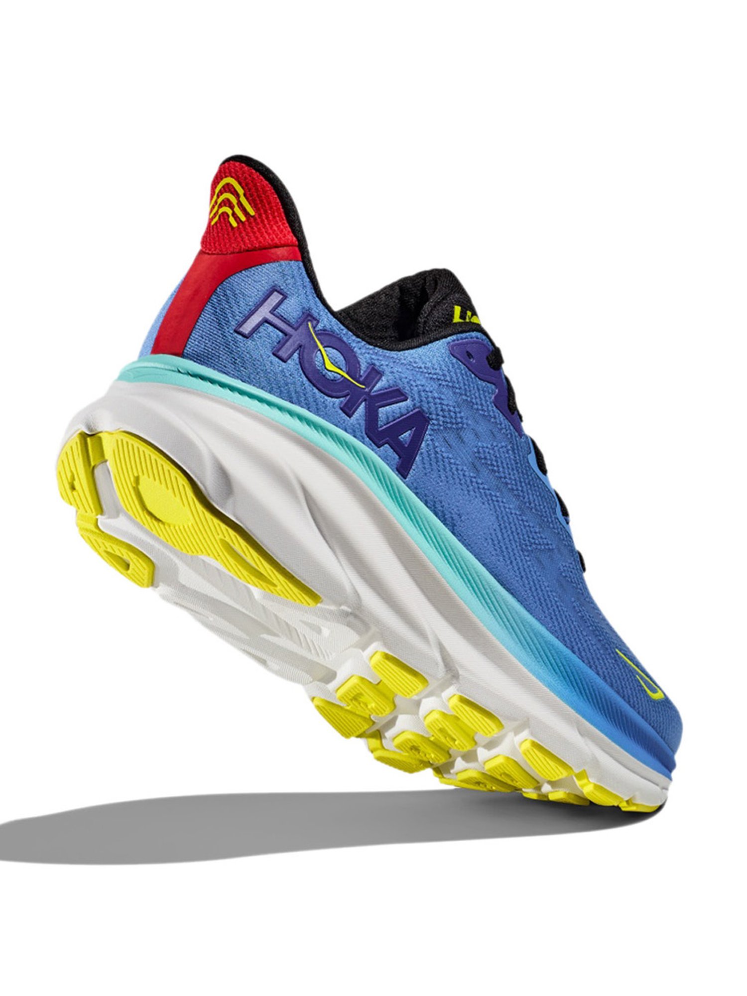 Hoka Men's M CLIFTON 9 Virtual Blue & Cerise Running Shoes