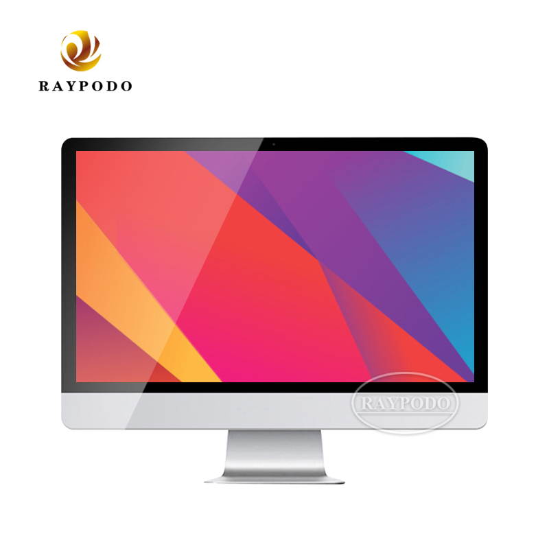 Raypodo 23.6 inch FHD All In One computer I3-7100 / I5-7400 / I7-8700 4G+120GB SSD