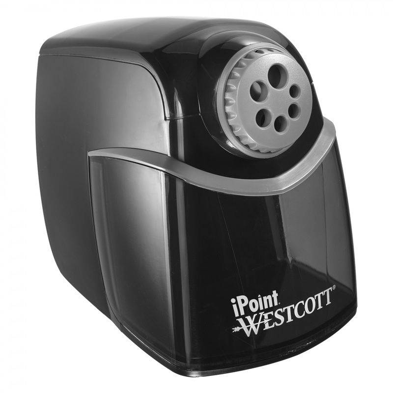 Westcott HD Pencil Sharpener Gray/Black 16681