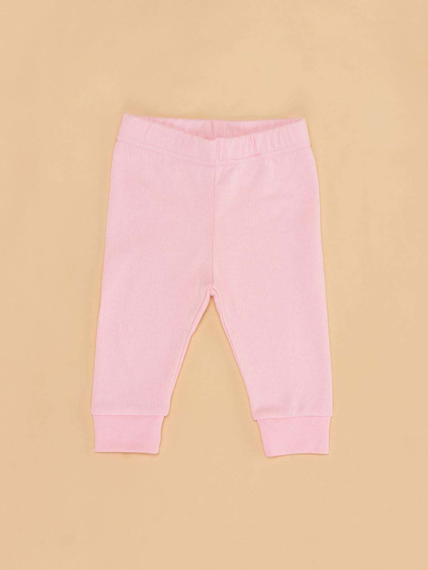 Pantaloons Baby Pink Regular Fit Full Sleeves Thermal Set