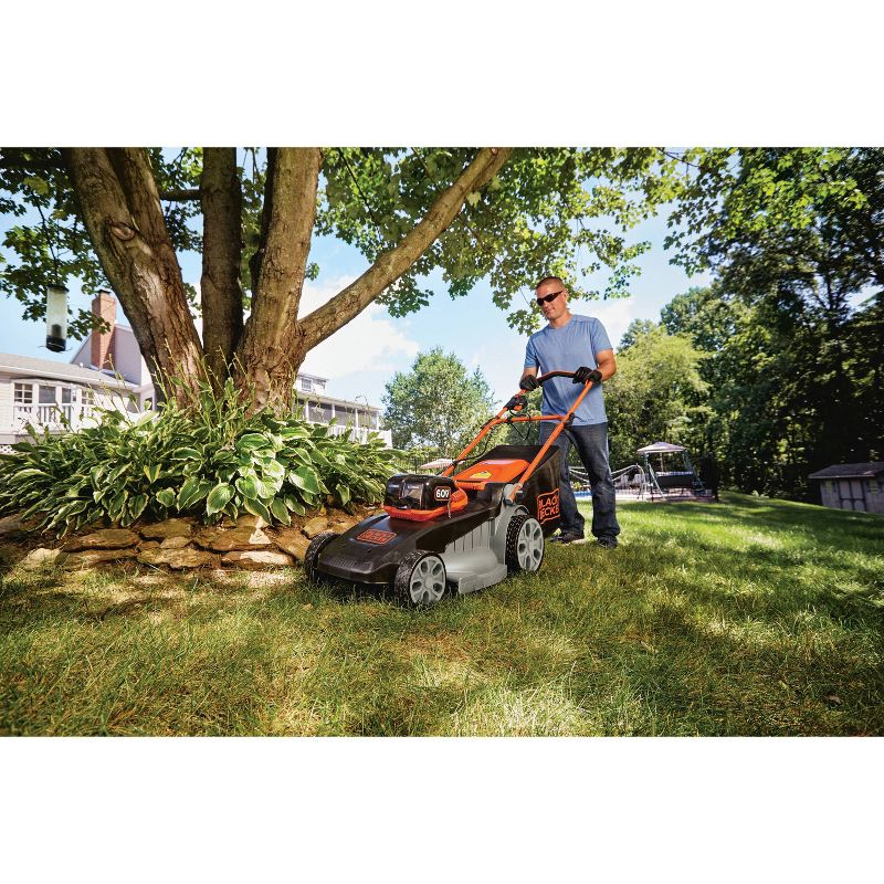 14" 120 Volts, 60Hz, 8 Amp, 960 Watts Corded Electric Lawnmower - Green - Earthwise