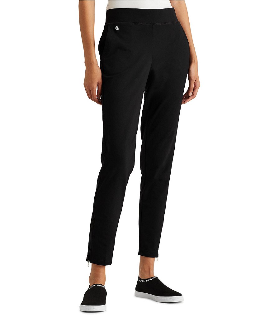 Lauren Ralph Lauren Zip Ankle Pull-On Leggings