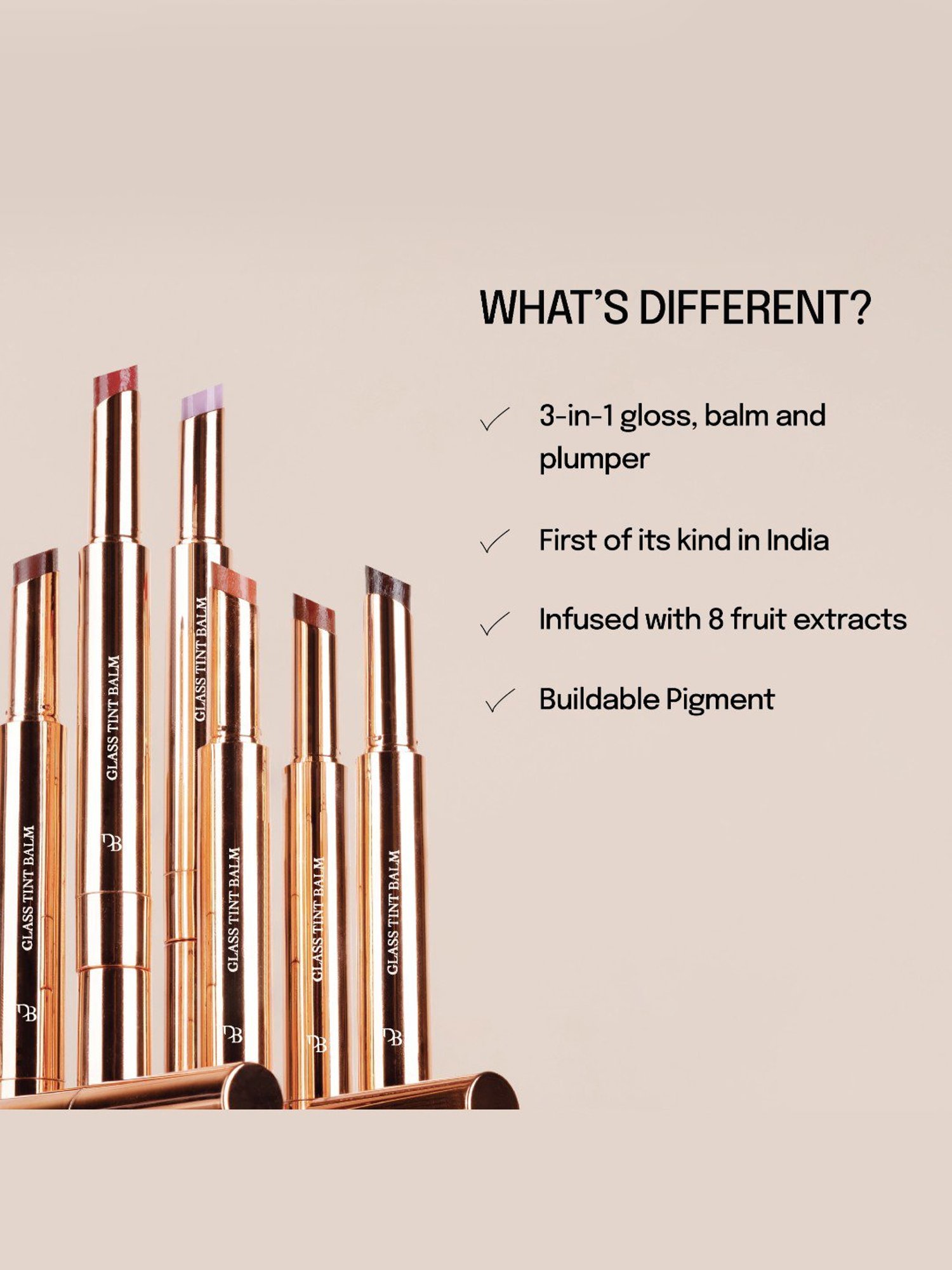 DIAM BEAUTY Glass Tint Balm Amethyst - 3 ml