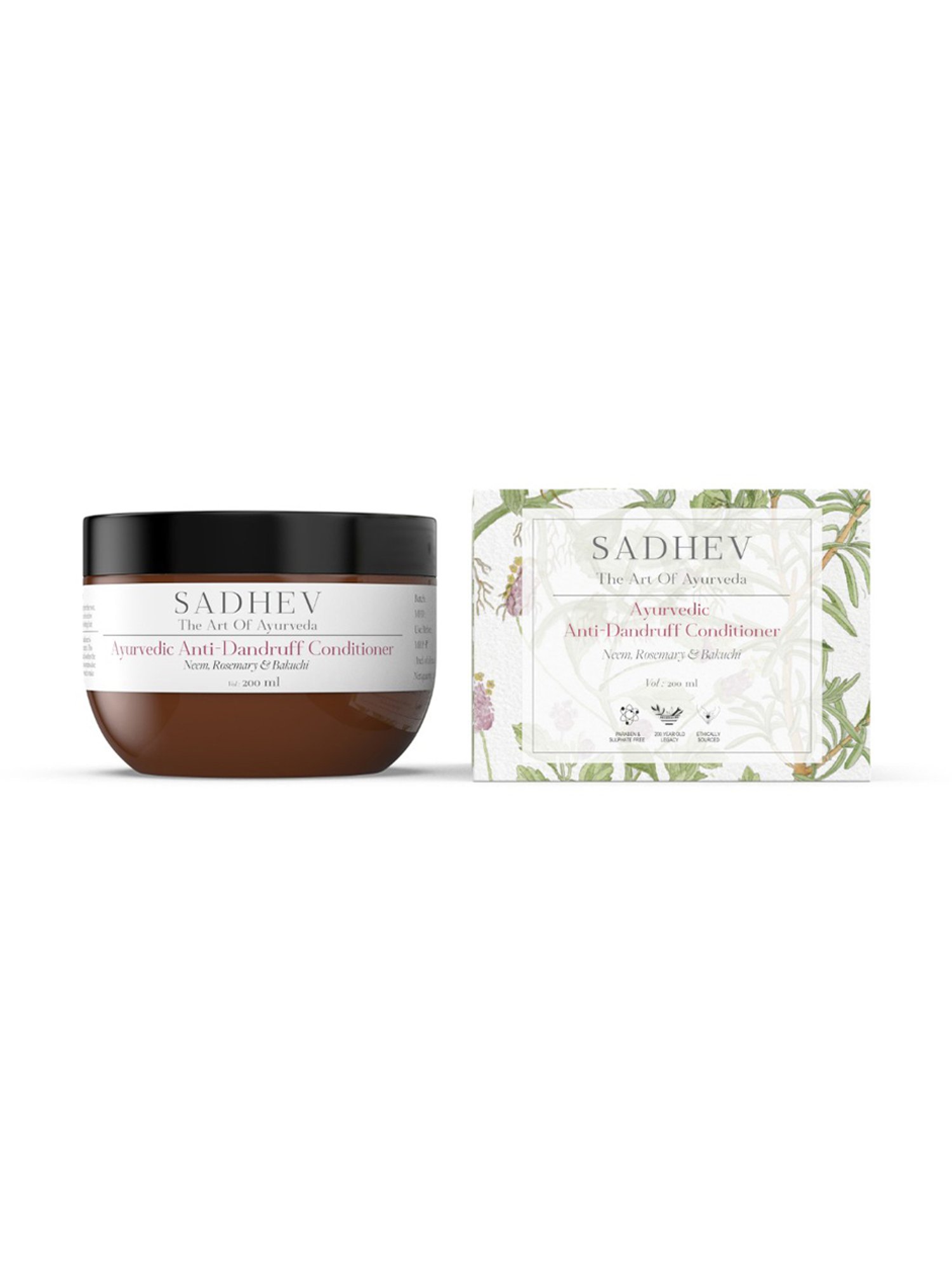 SADHEV The Art Of Ayurveda Ayurvedic Anti-Dandruff Conditioner - 200 ml