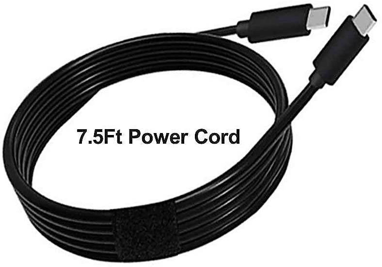 65W AC Charger Fit for Samsung Galaxy Book Flex 15.6 13.3 NP950QCG-K01US NP930QCG-K01US W18-065N1E Laptop Power Adapter Supply Cord