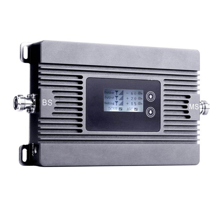 ATNJ 80dB High Gain Repeater 2100MHz Mobile Signal Booster 3G Repeater with Log-Periodic antenna for EU,Asia,Afica countries