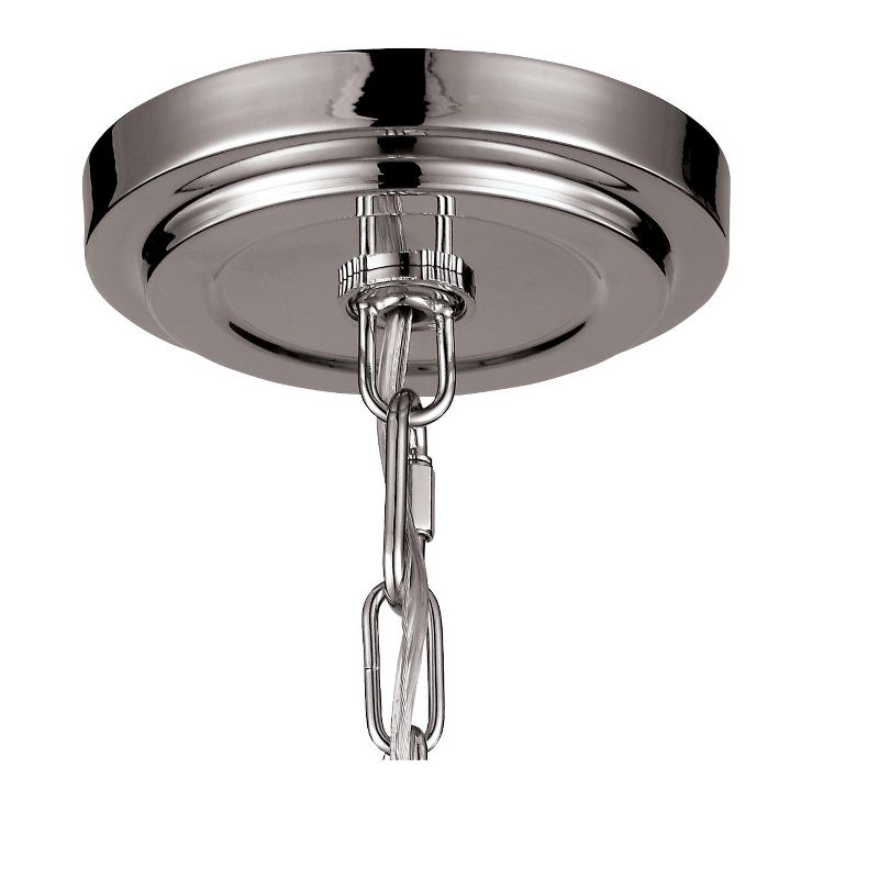 Generation Lighting Tabby 1 light Polished Nickel Pendant P1317PN
