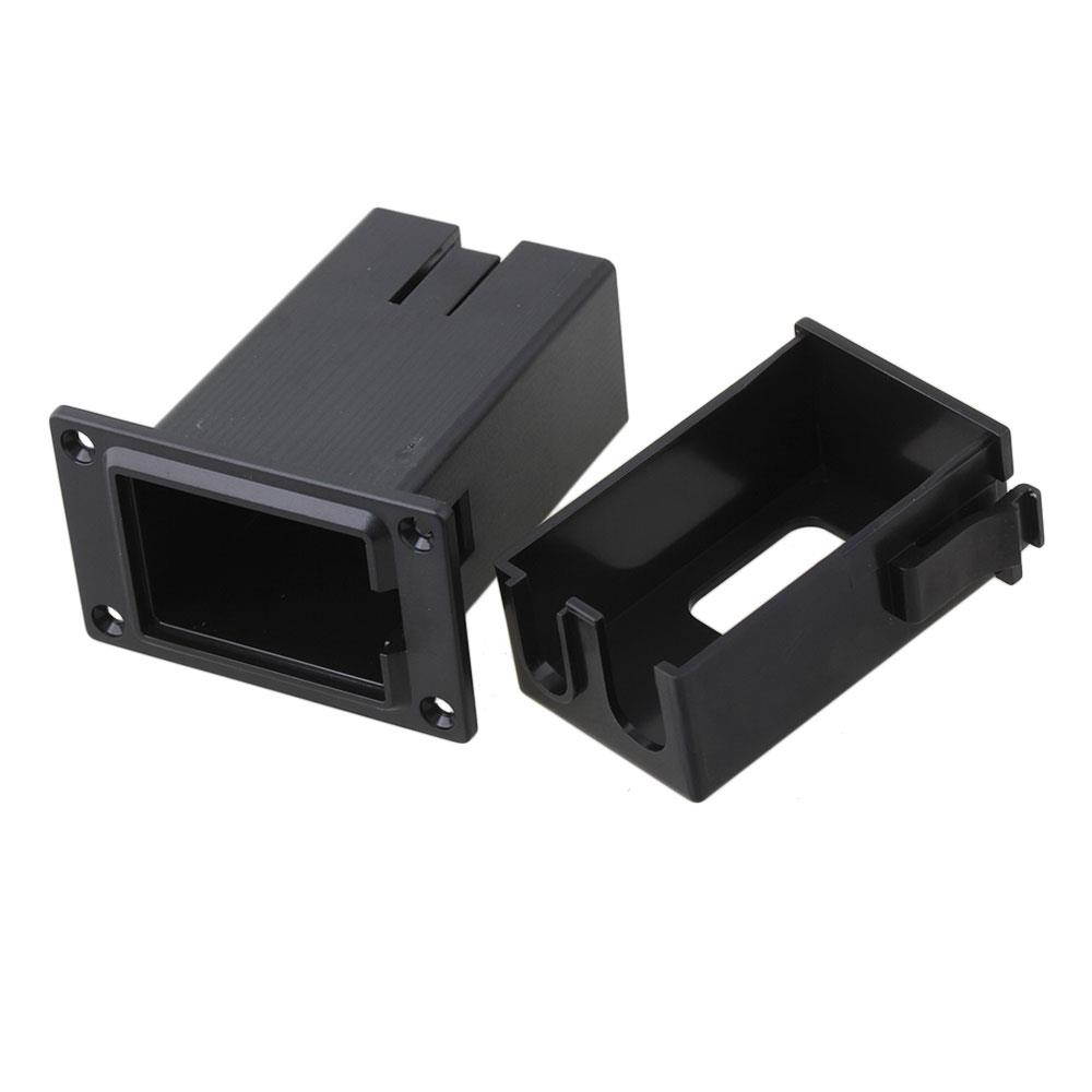 BQLZR 50 x ABS 9V Battery Holder/Case/Box for Guitar&Bass Pick Up