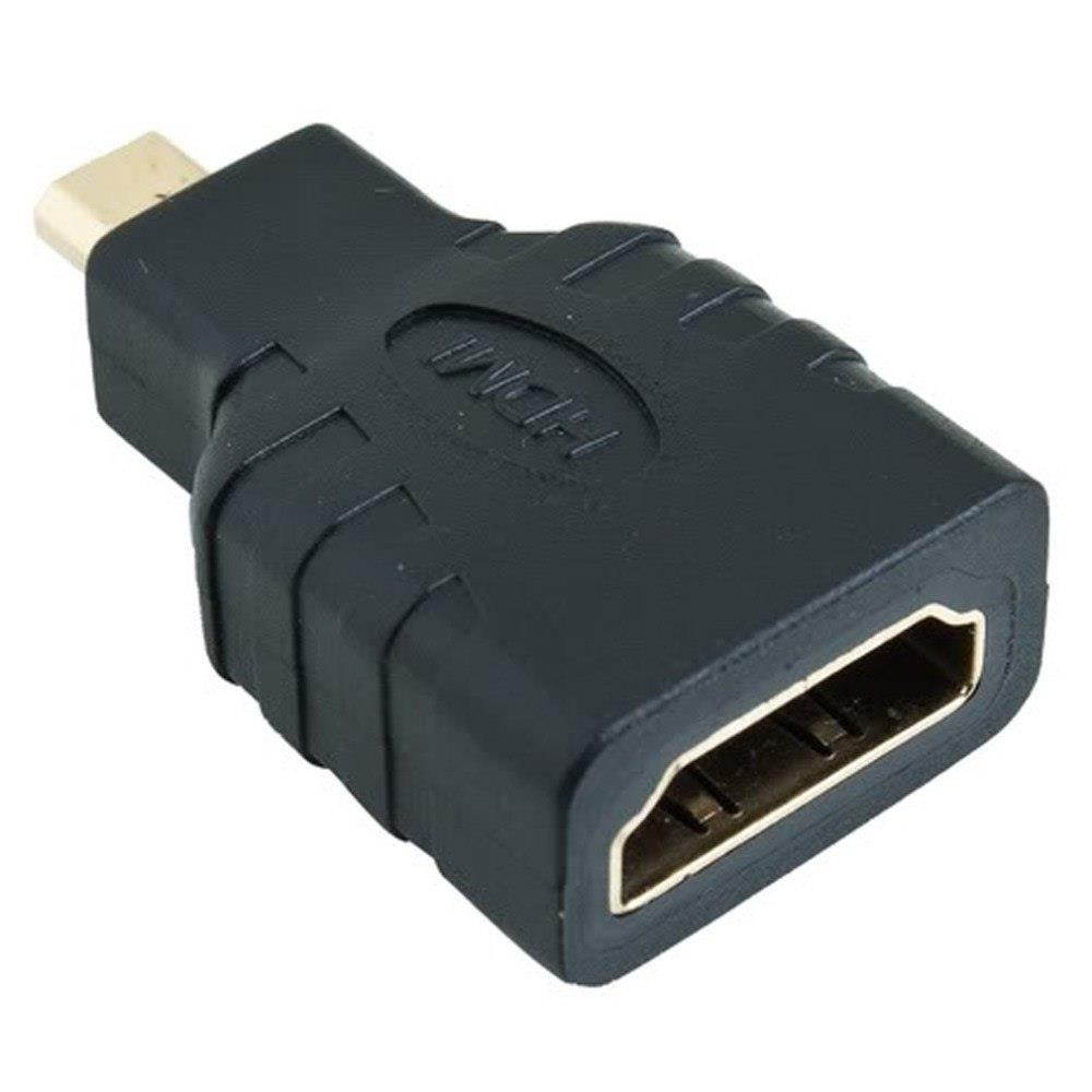 1pcs HDMI Female to Micro HDMI Type D Male Adapter F/M Converter Connector HD TV Camera
