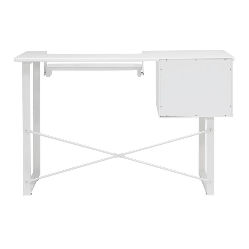 Pro-Line Sewing Table with Two Drawers White - Sew Ready