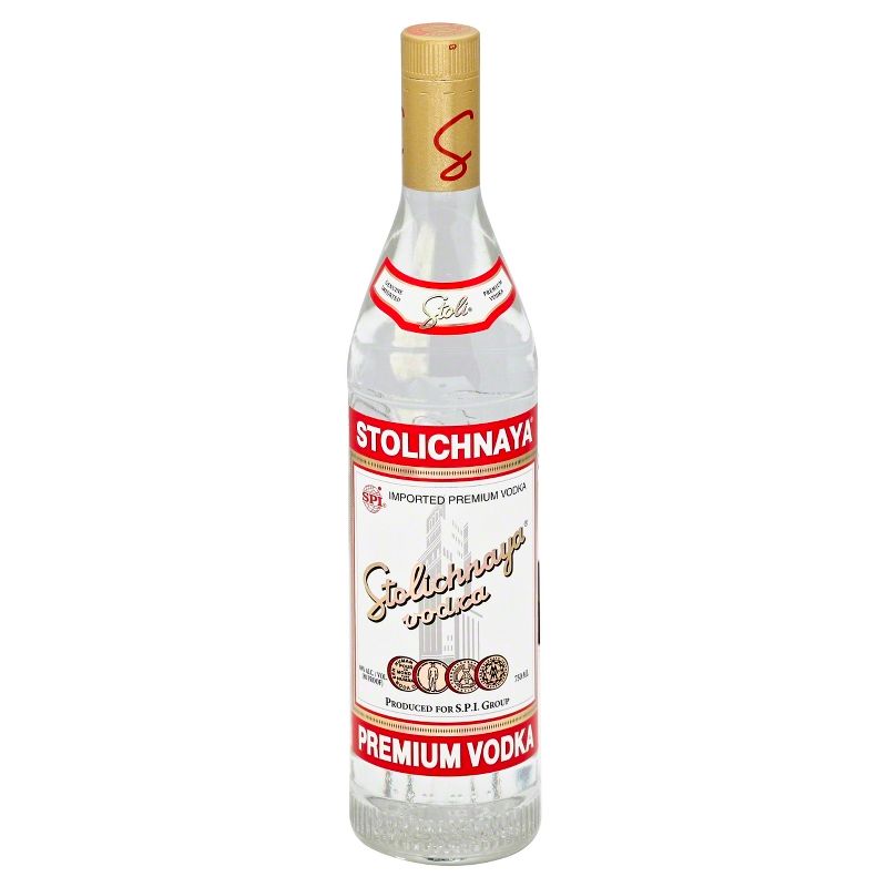 Stolichnaya Russian Vodka - 750ml Bottle