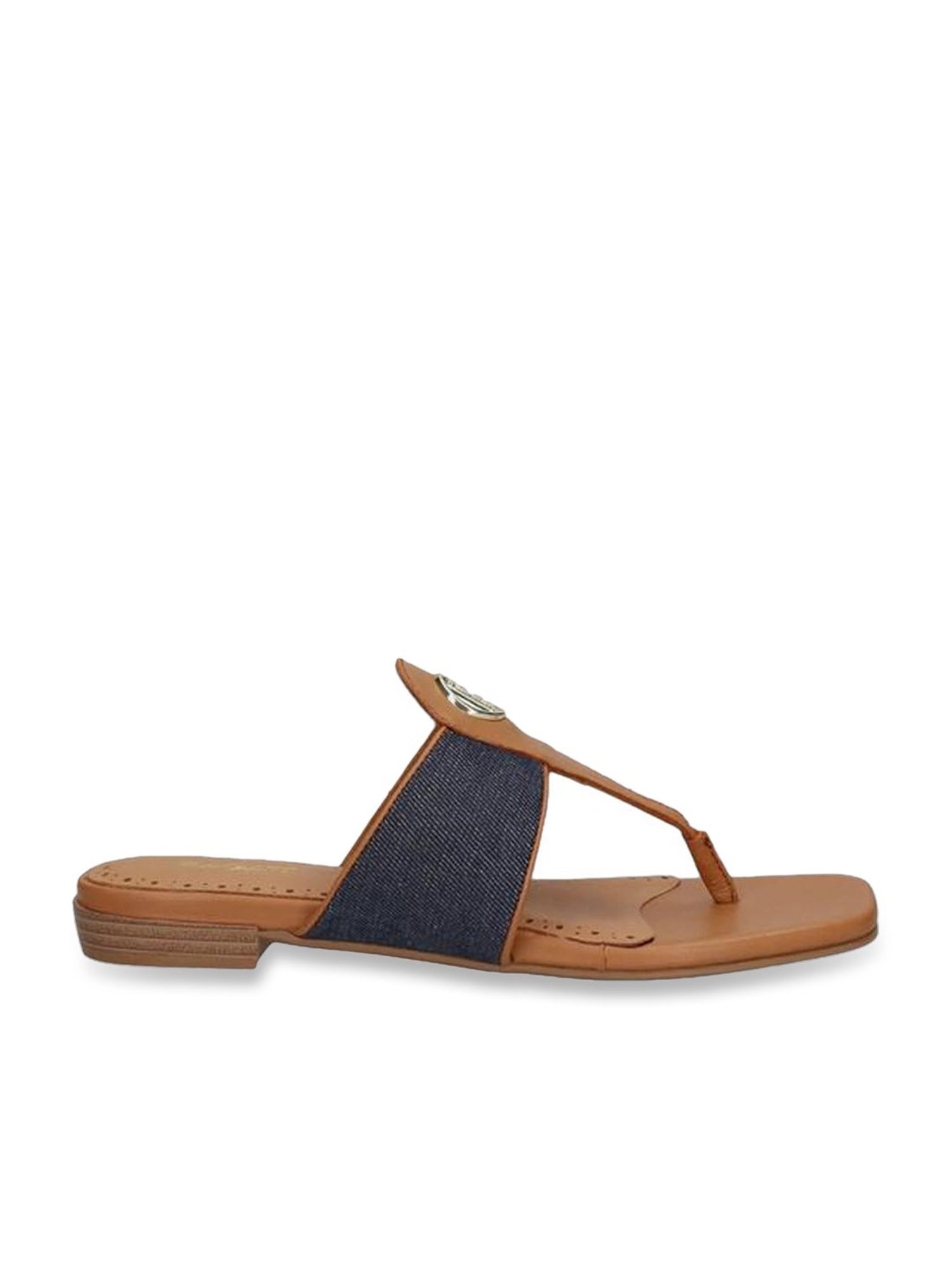 Bagatt Women's Mala Cognac Thong Sandals