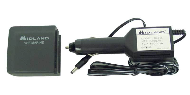 Midland 18215 Cigarette Lighter Adaptor Kit for 78-211