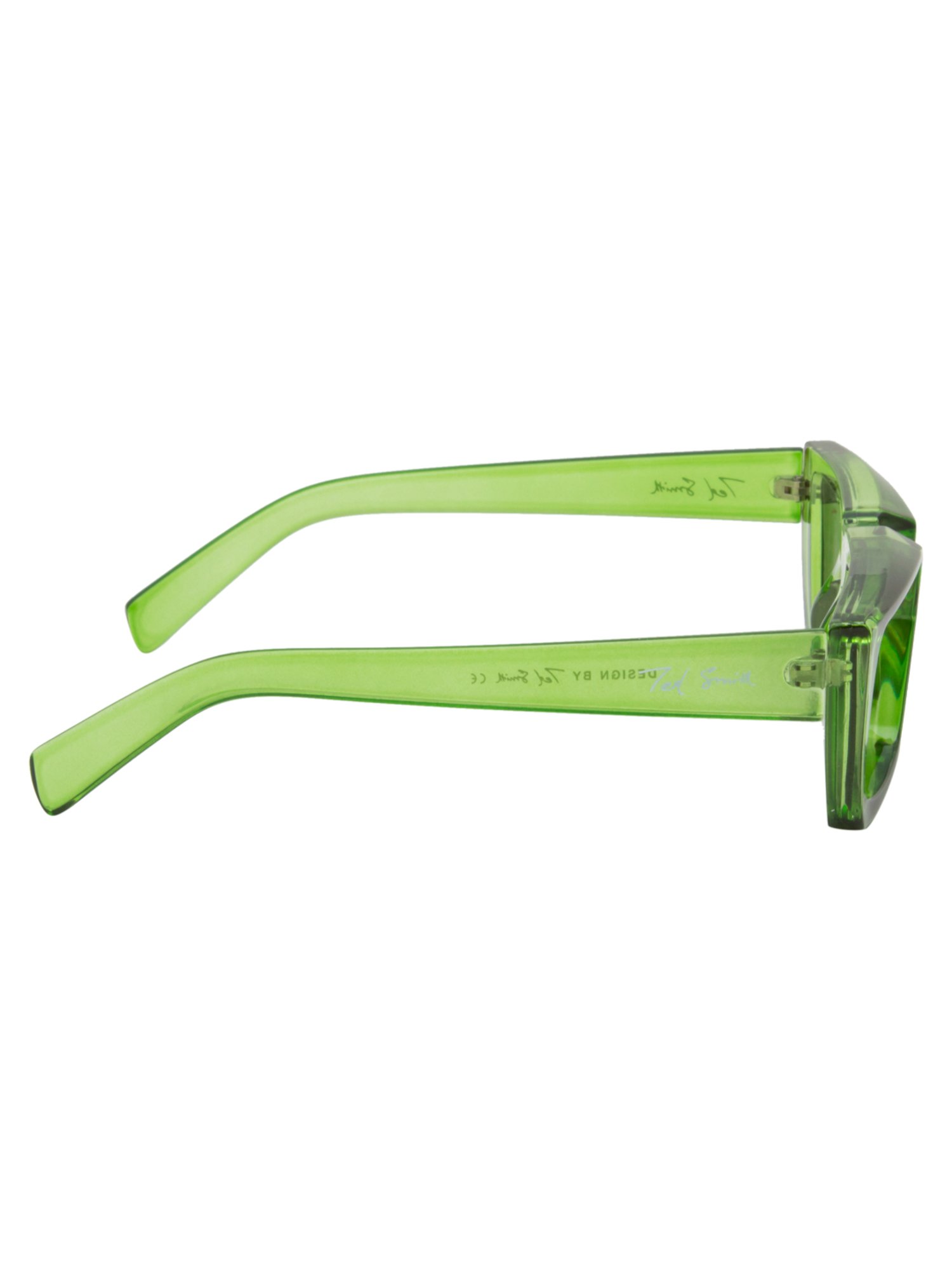 Ted Smith Grey Rectangular UV Protection Unisex Sunglasses