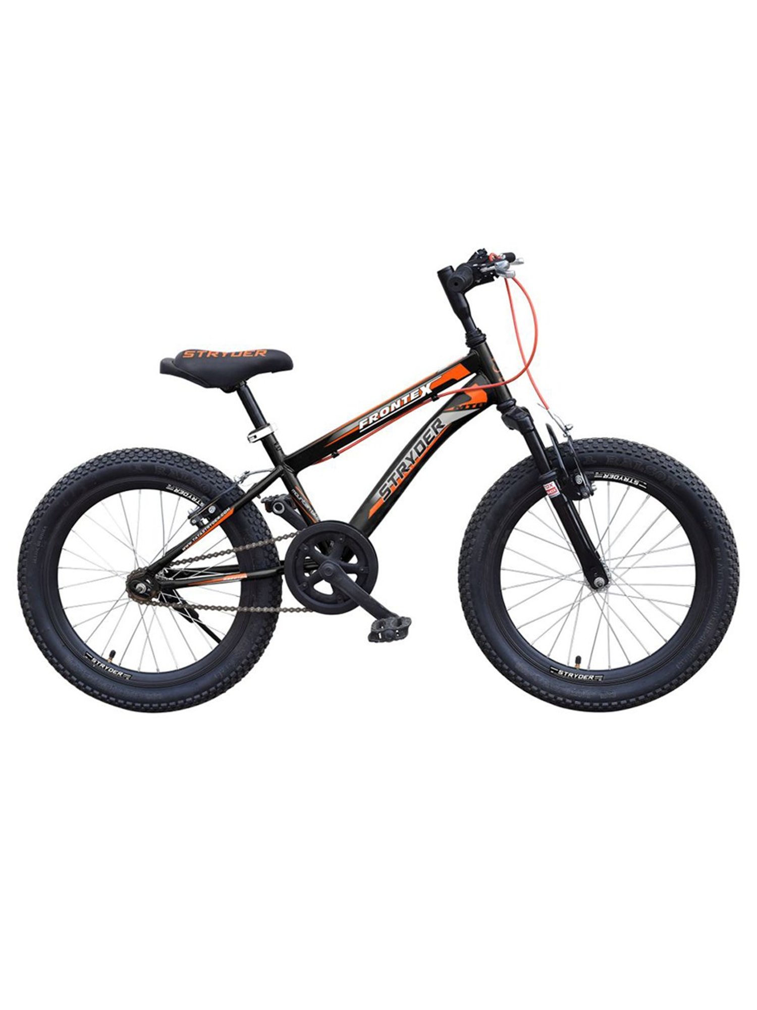 Stryder Matt Black Frontex Junior Bicycle (20 inch Wheel)