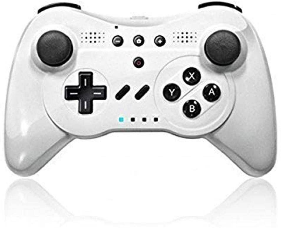 NEXiLUX NXL-WU001 Wireless 3-in-1 Classic Pro Controller Gamepad for Nintendo Wii U, White