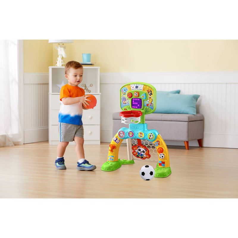VTech Count & Win Sports Center with Basketball and Soccer Ball