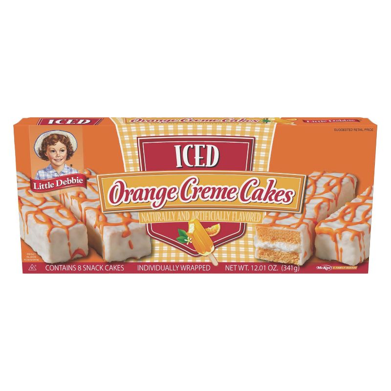 Little Debbie Orange Creme Cakes - 12.01oz/8pk