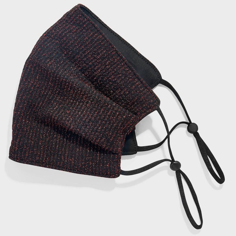 Copper Compression Infused Face Mask - Black - L/XL