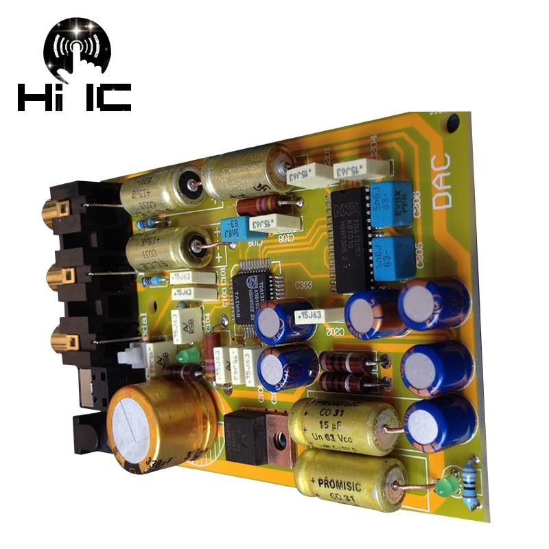 Olive HiFi Audio DAC Decoder Board Optical Coaxial input Analog Audio Output Decoder For CD DVD TV Set Top Box  DC 6V-12V