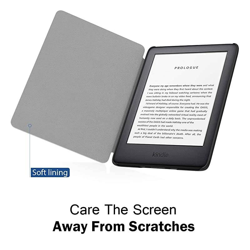 Case Fits AllNew Kindle 10th Generation 2019 Release Only Thinnest Protective Shell Cover with Auto WakeSleep Will Not Fit Kindle Paperwhite 10th Generation 2018 US Flag