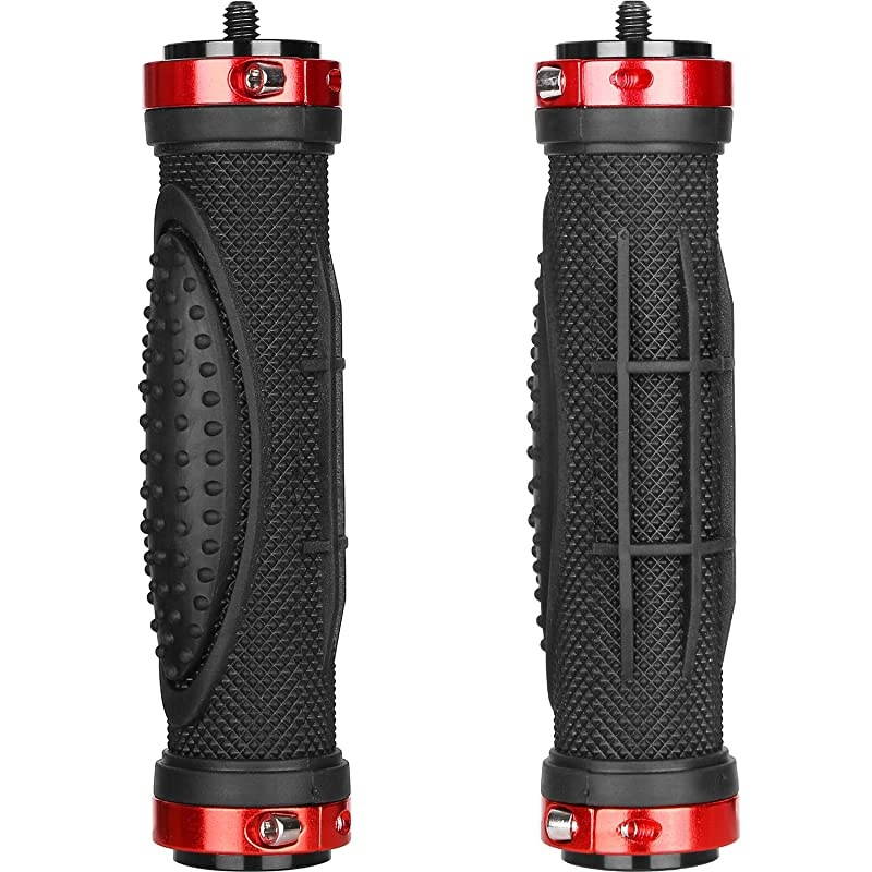 Camera Handle Grip Support Mount Universal Handlegrip Camera Stabilizer with 14 inches Male Screw for Digital Video Camera Camcorder Action Camera LED Video Light Smartphone