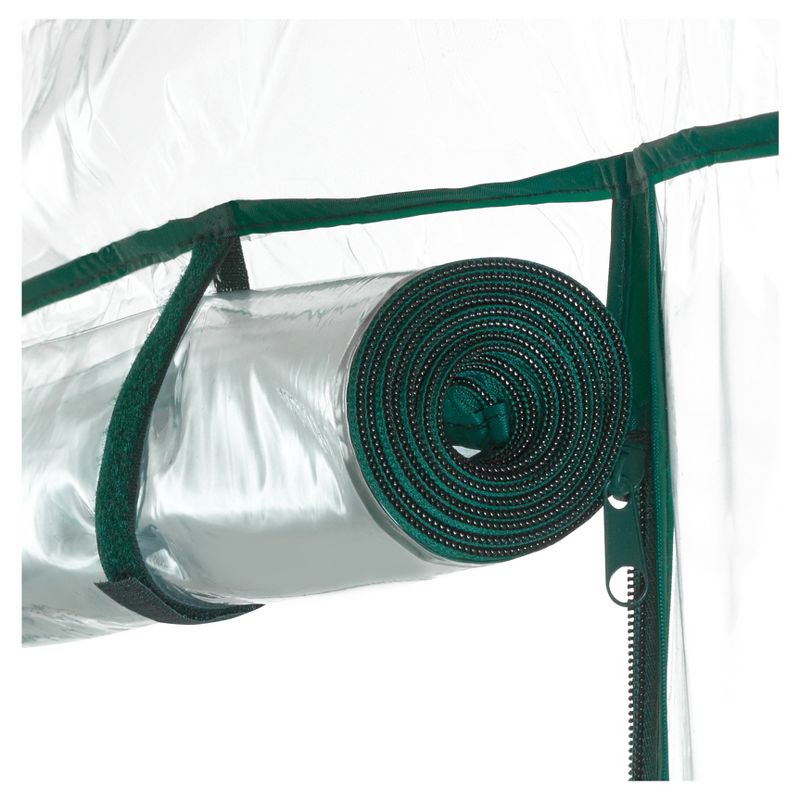 Deluxe Walk - In 3 Tier 6 Shelf Portable Greenhouse - Light Clear - Ogrow