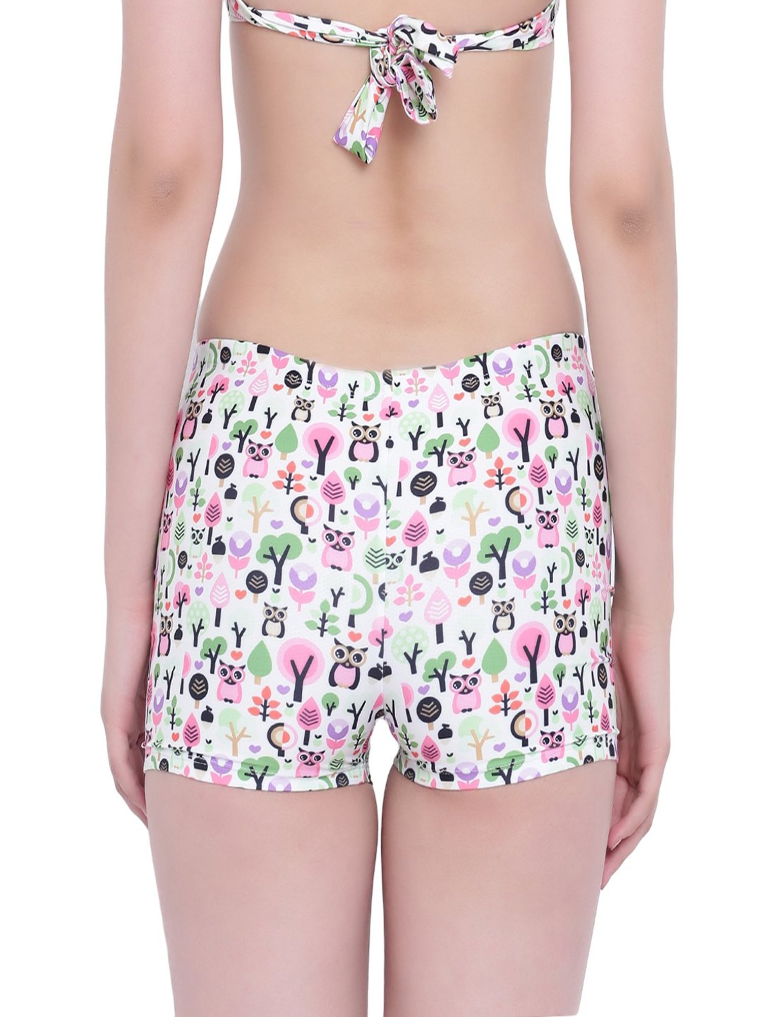La Intimo Multicolor Printed Boyshorts