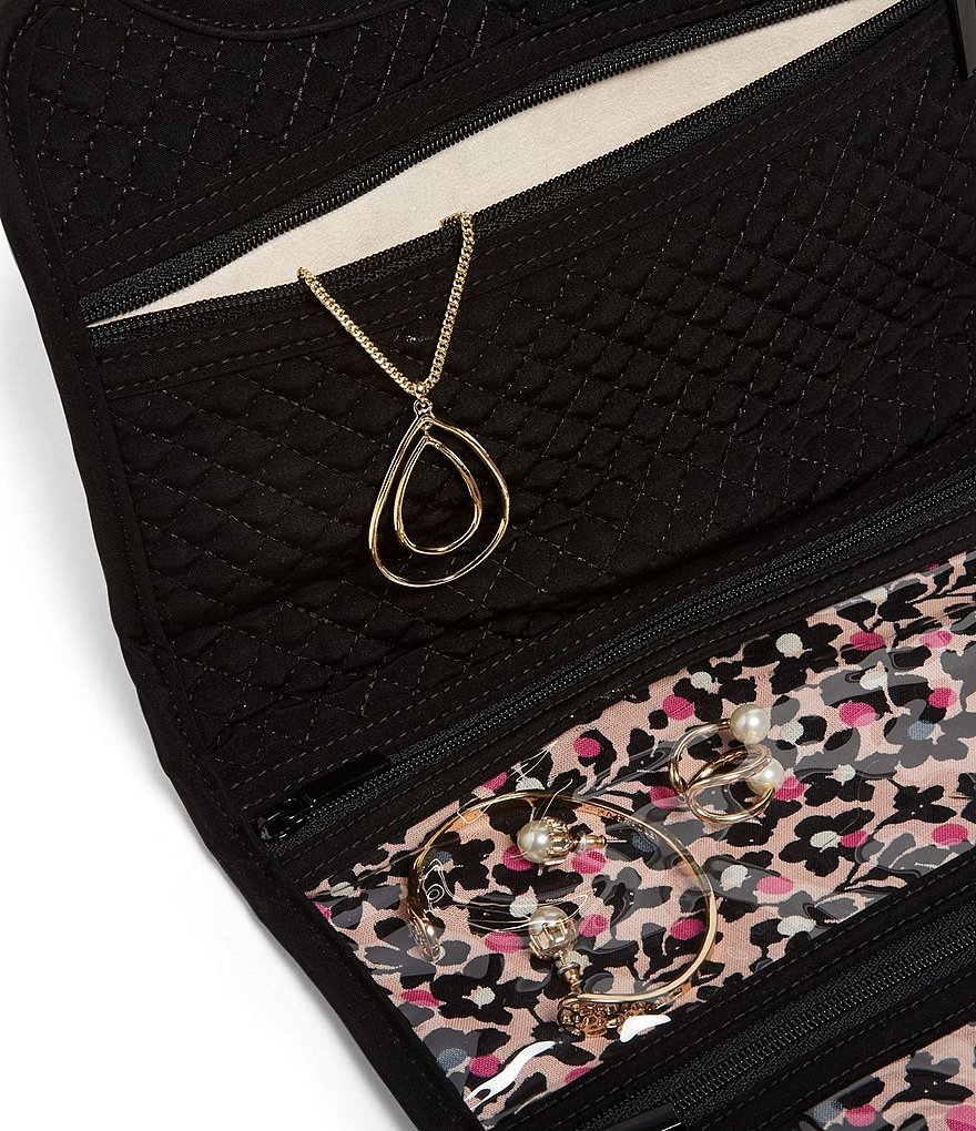 ROYCE New York Leather Large Cosmetic Bag