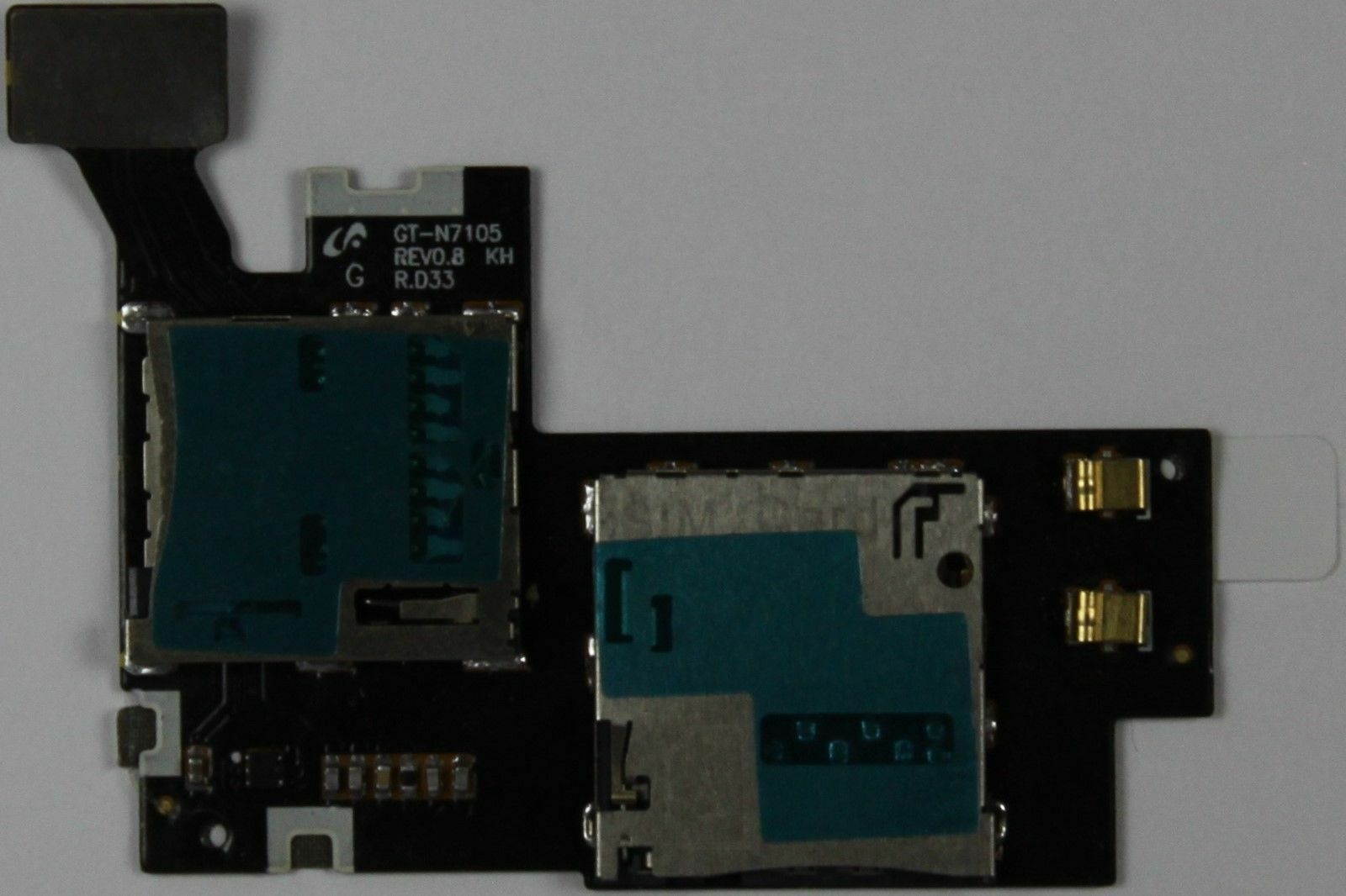 OEM New Micro SD SIM Card Reader Slot Tray For   Galaxy Note 2 i317 ATT