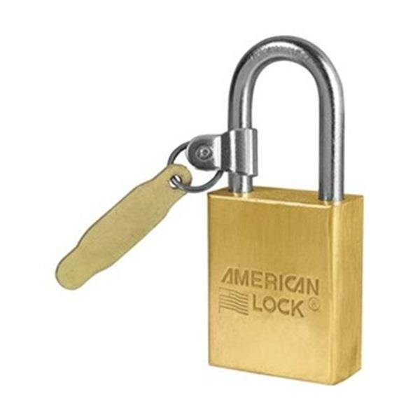 Non-Rekeyable Padlock, H 1 1/2 In, KD