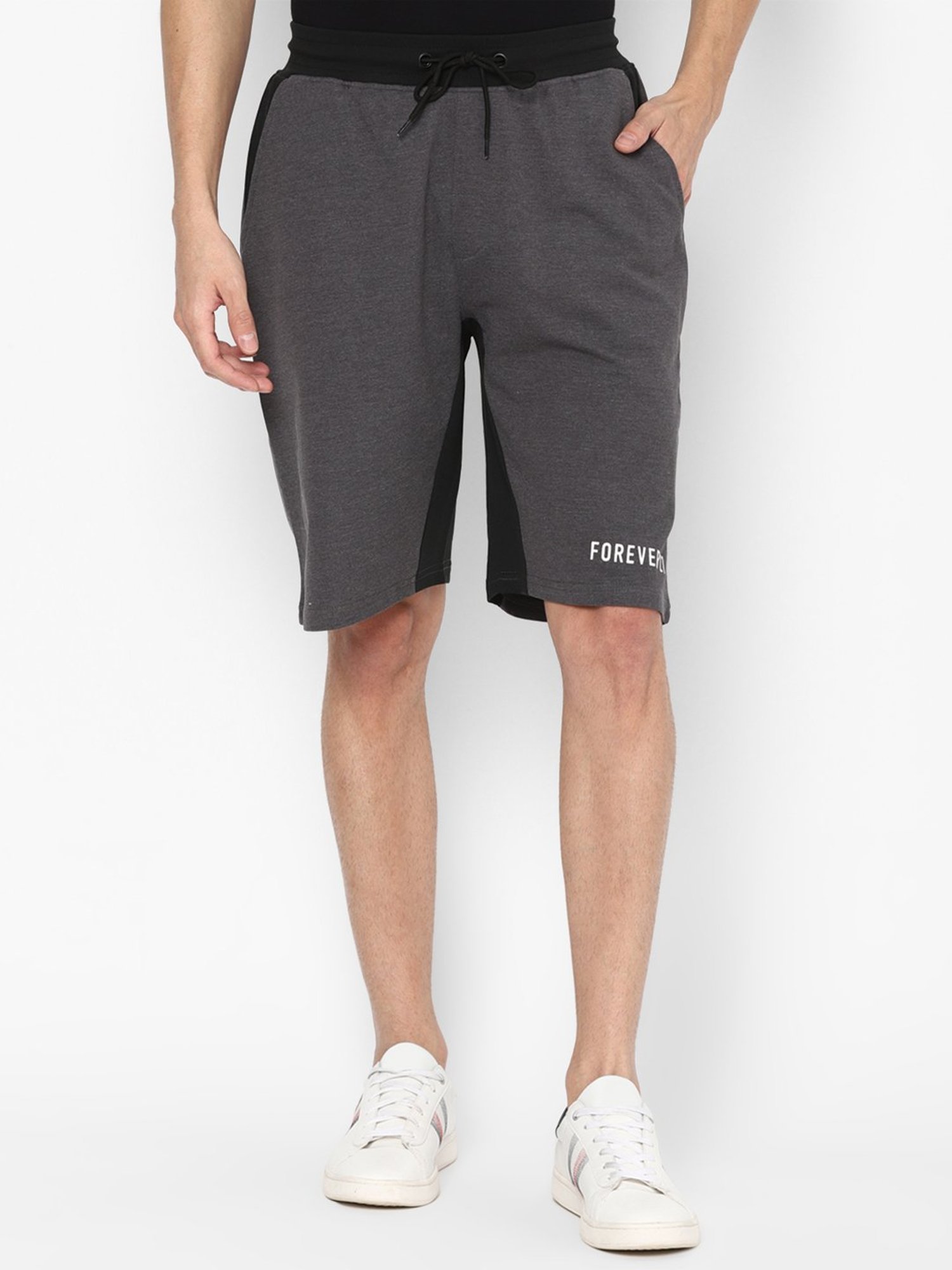 Forever 21 Grey  Regular Fit Shorts