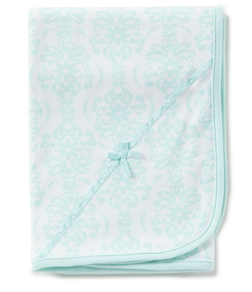 Little Me Baby Girls Damask-Print Swaddle Blanket
