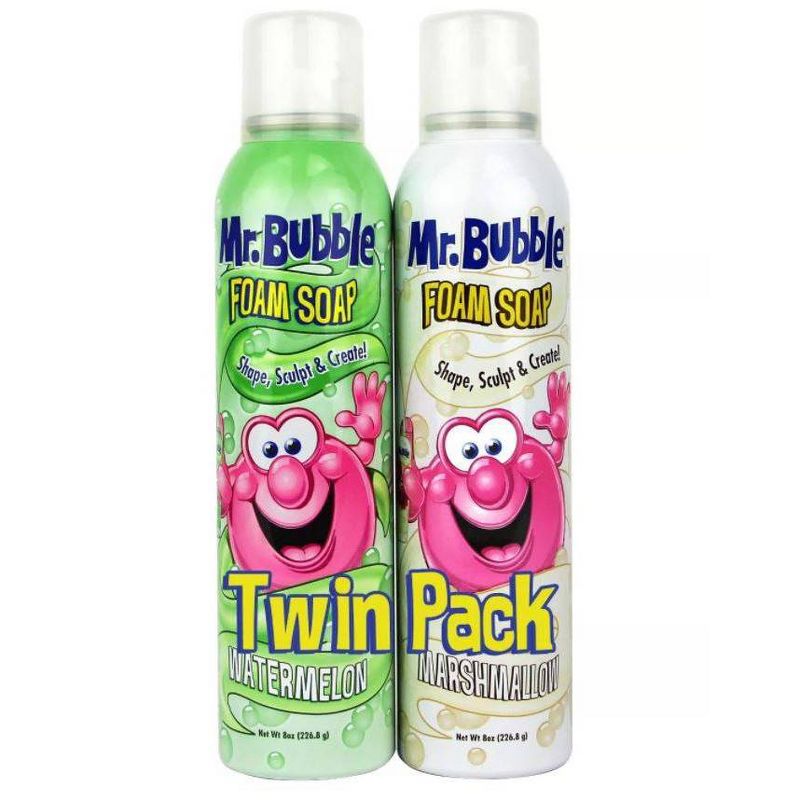Mr. Bubble 2pk Twin Foam Soap - 16 fl oz