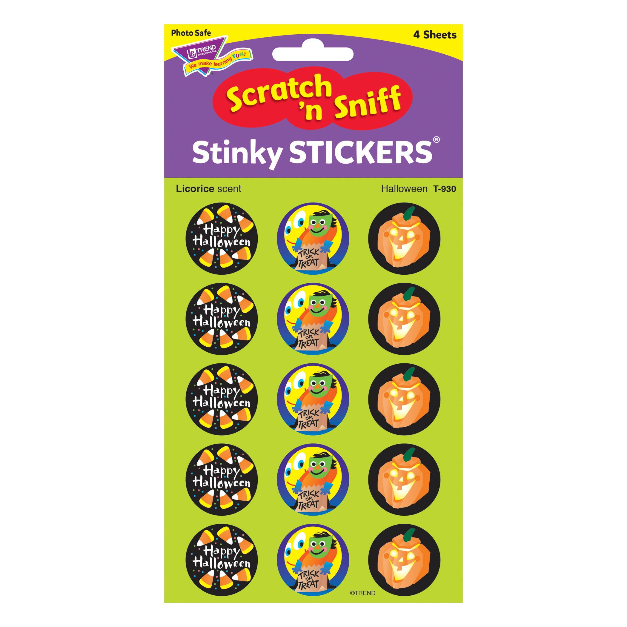 Stinky Stickers Halloween