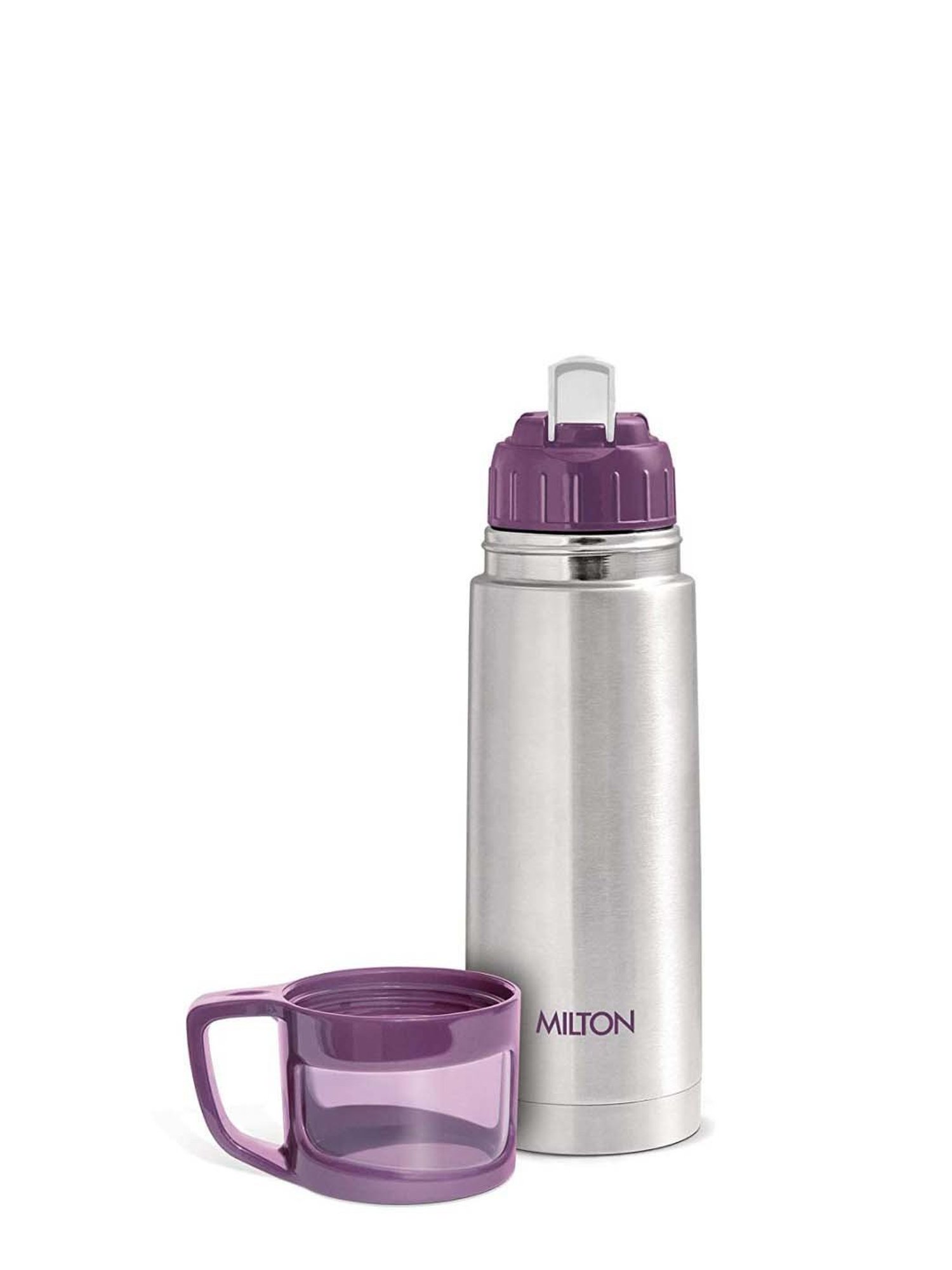 Milton Purple Stainless Steel Thermosteel Glassy Drinking Cup Lid (0.35 L)