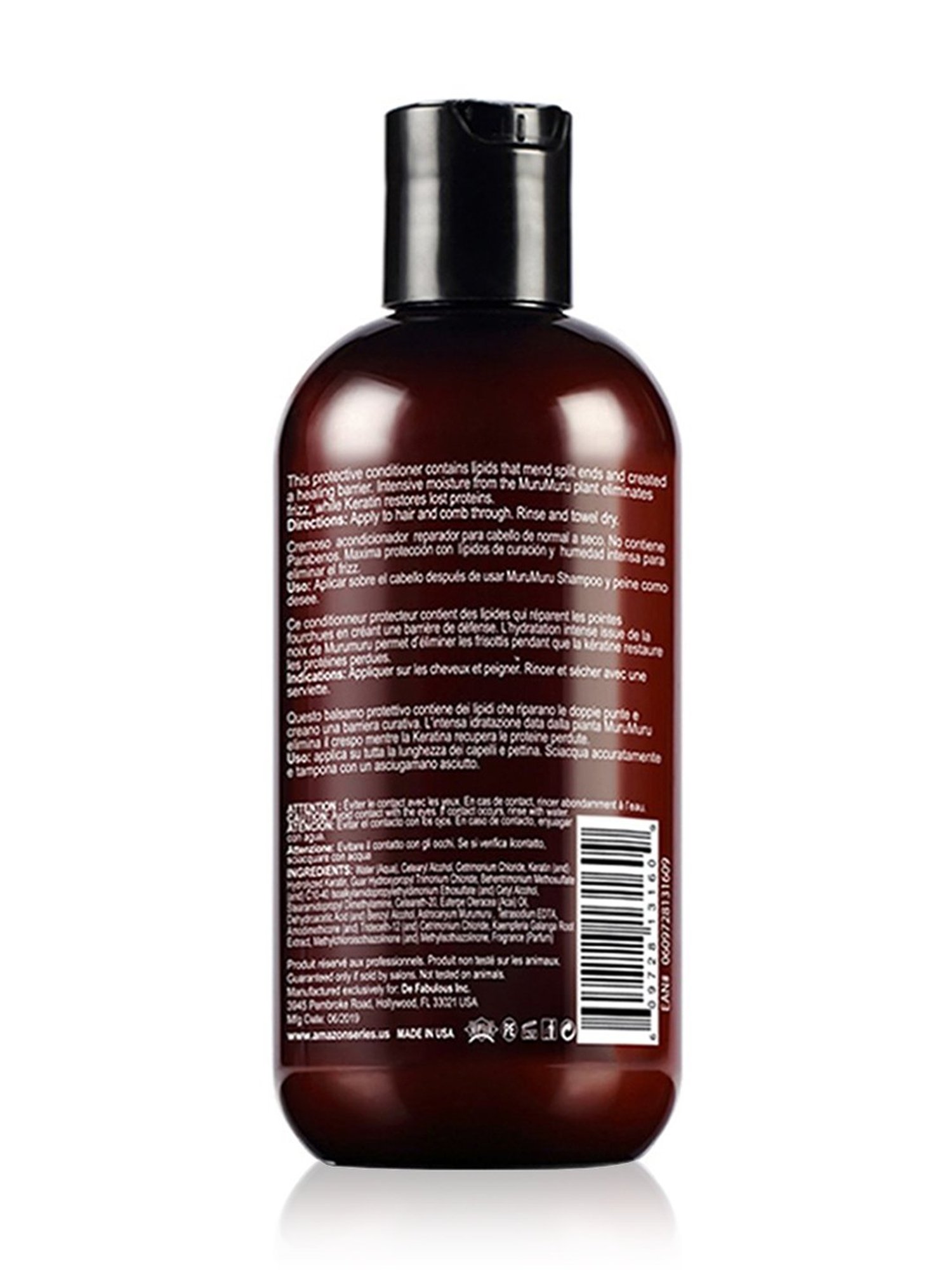 Amazon Series Murumuru Anti-Frizz Keratin Conditioner - 250 ml