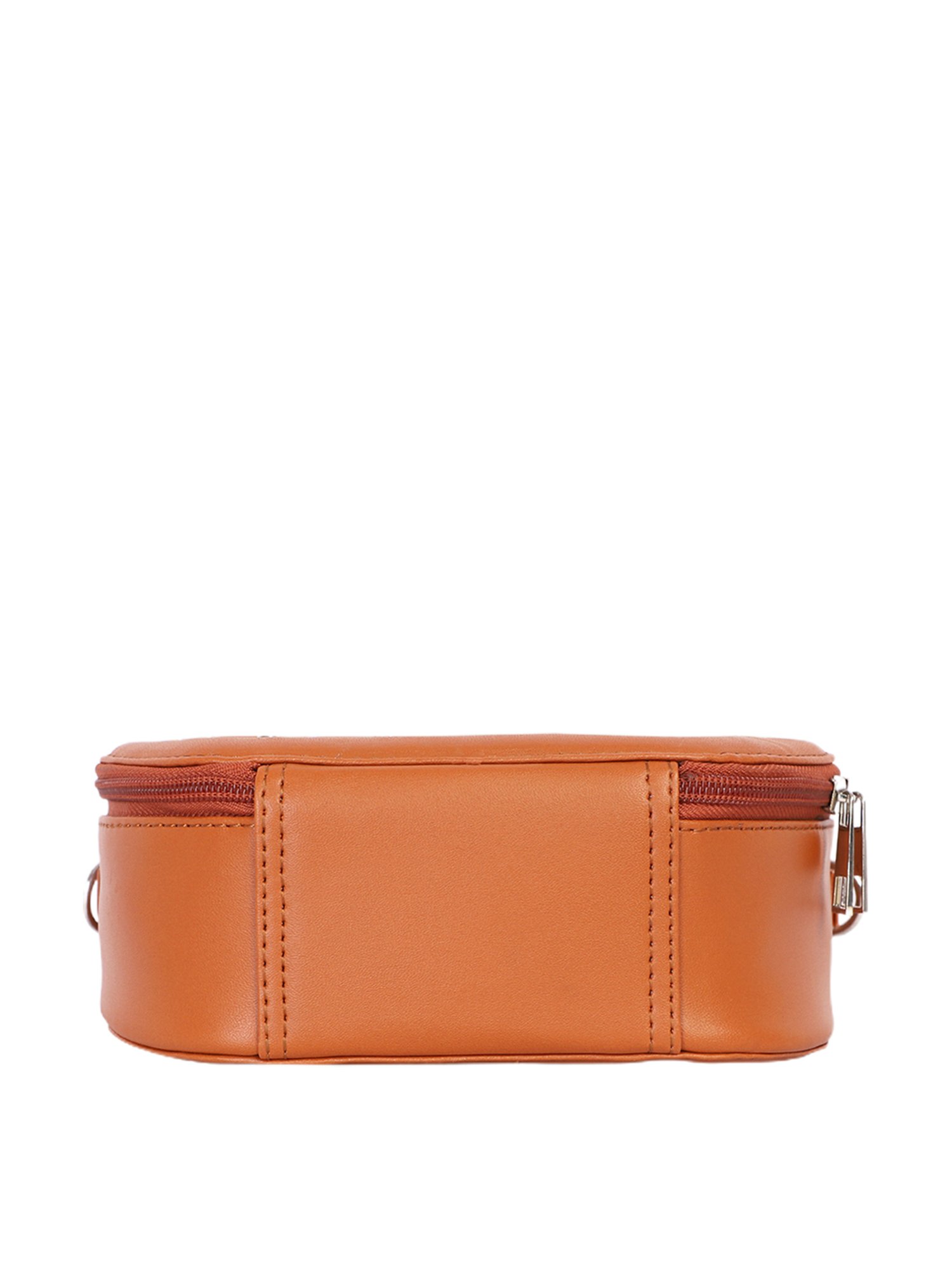 Bagsy Malone Tan Embellished Sling Bag