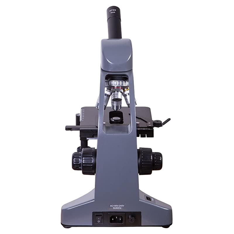 700M Student Monocular Microscope with Achromatic Objective Lenses and LED Illumination (40-2000x Magnification)