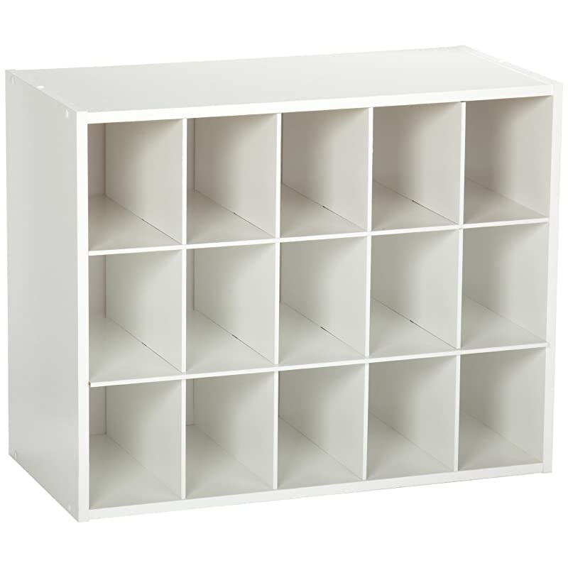 8983 Stackable 15-Unit Organizer, White