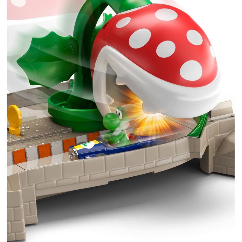 Hot Wheels Mario Kart Piranha Plant Slide Trackset