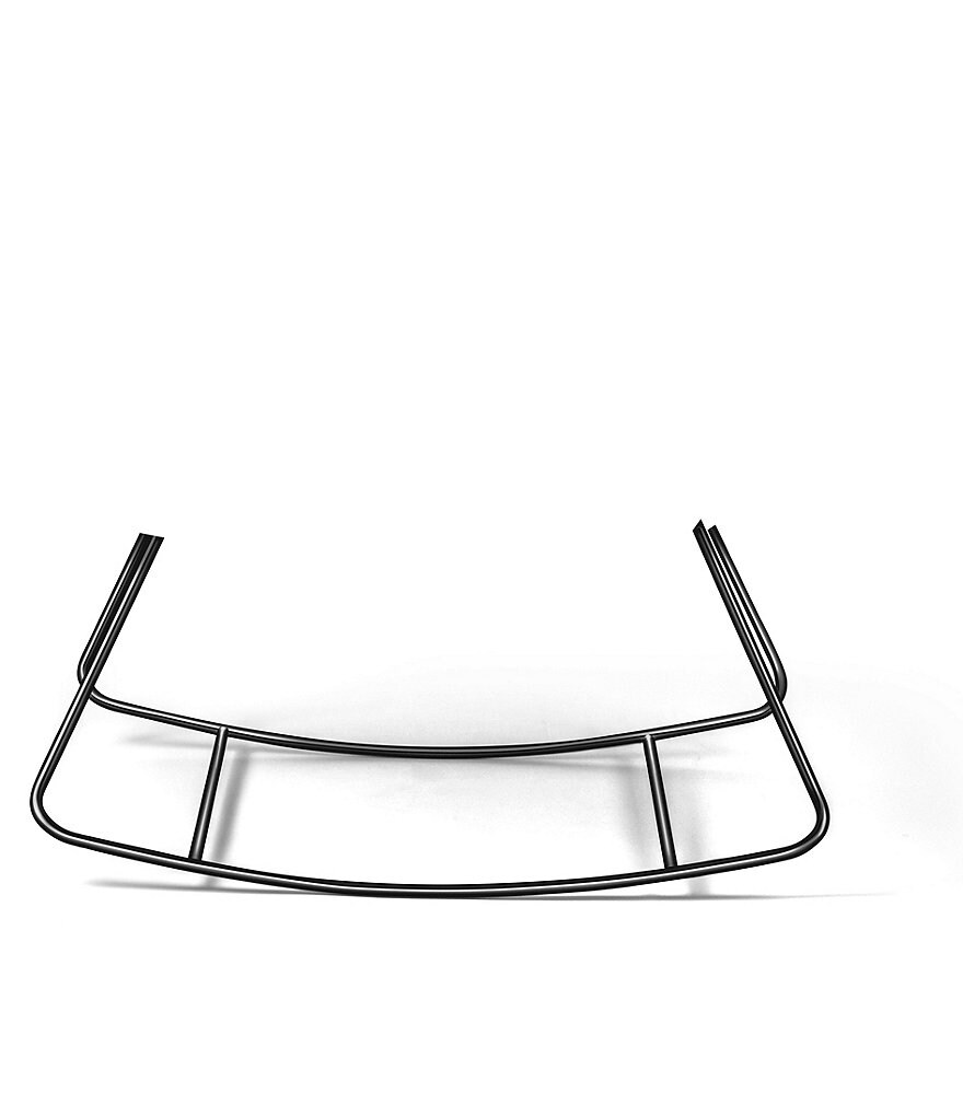 Aristot Tufted Upholstered Willow Boughs Bassinet + Dondolo Rocking Base