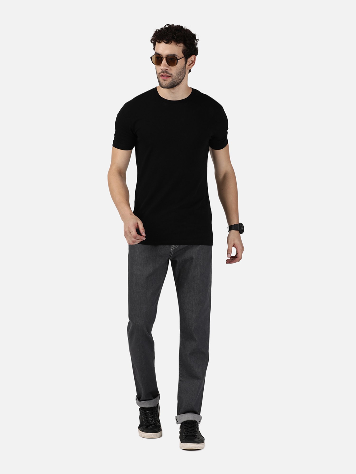 Passion Grey Lightly Washed Jeans