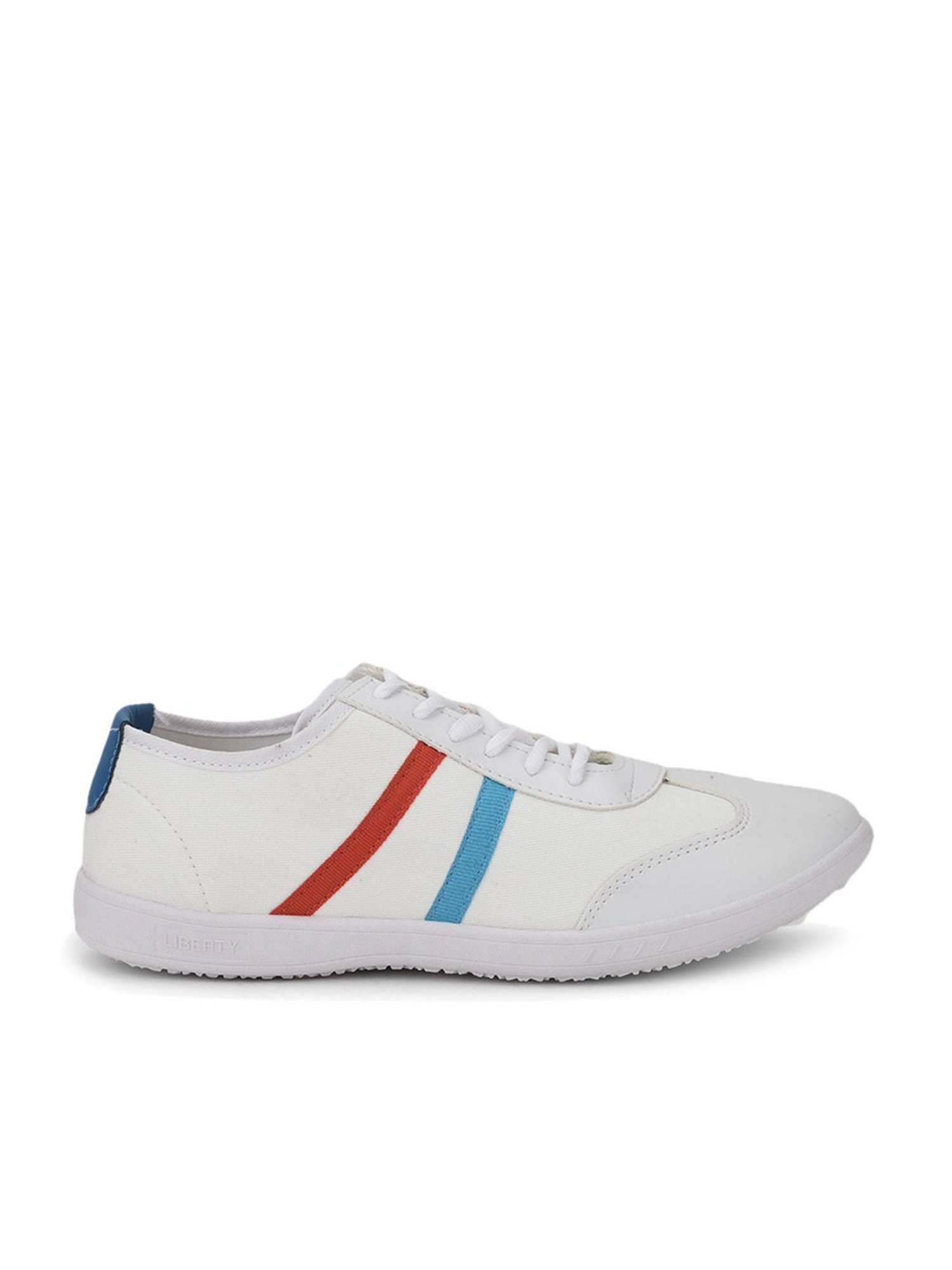 Force 10 by Liberty Men's White Running Shoes