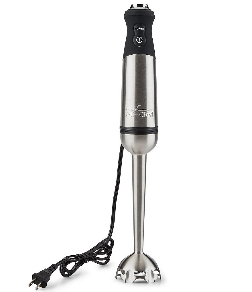 All-Clad Stainless Steel Immersion Blender with Detachable Shaft and Variable Speed Control Dial