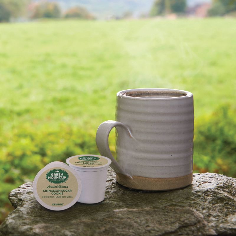 24ct Green Mountain Coffee Cinnamon Sugar Cookie Keurig K-Cup Coffee Pods Flavored Coffee Light Roast