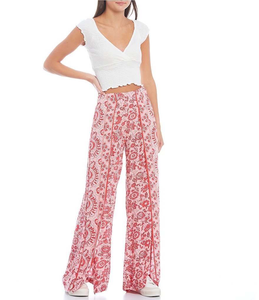 June & Hudson Paperbag Waist Belted Trouser Pants