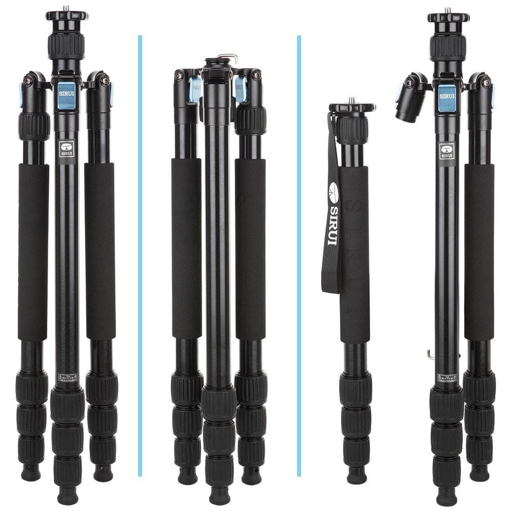 Sirui W-2004 4-Section Waterproof Aluminum Alloy Tripod #BSRW2004